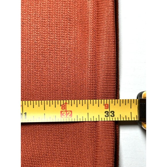 Nike Sportswear Chill Knit Sweater Flared Pants Women Medium Orange High-Waisted - Picture 5 of 12